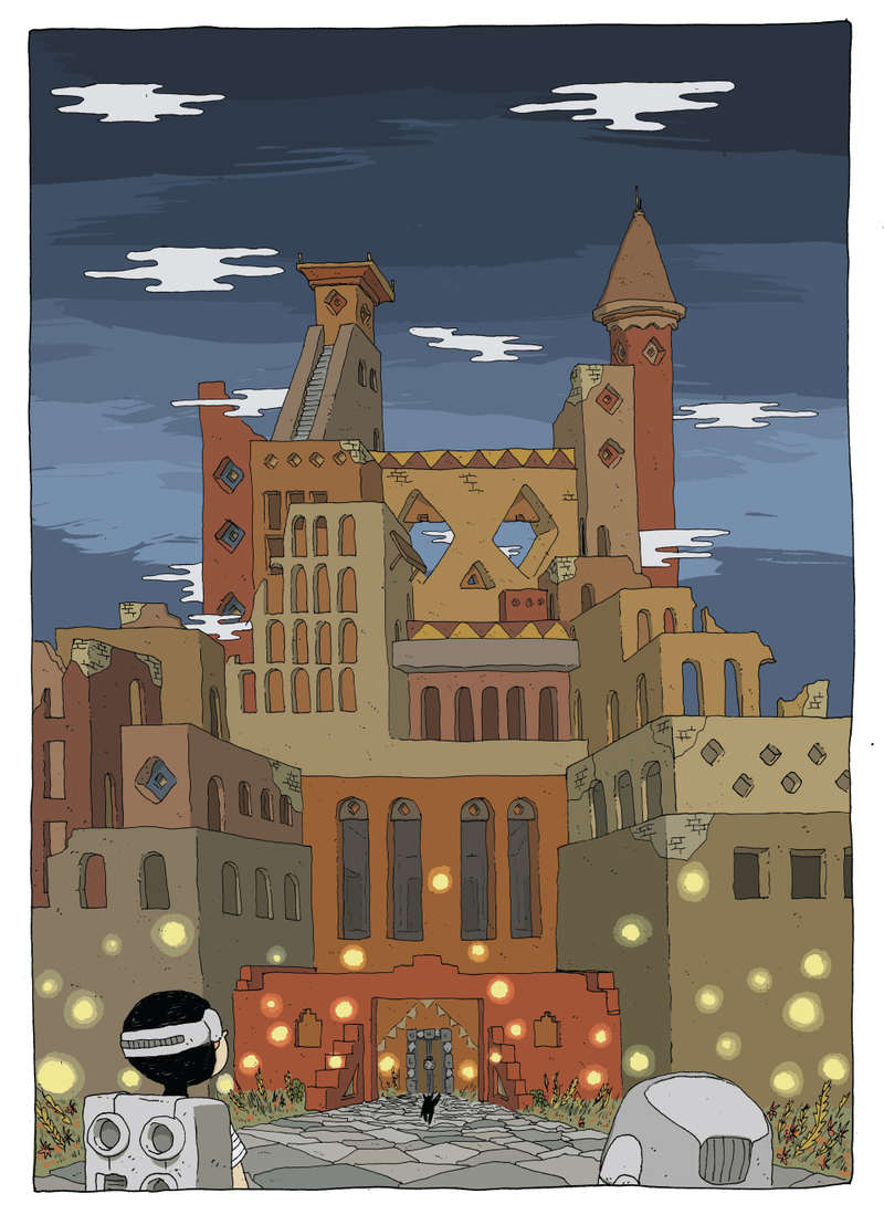 Illustration for article titled Koyama exclusive: Ben Sears’ Night Air offers a rich, all-ages fantasy
